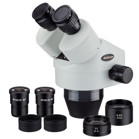 Amscope 3.5X-90X Binocular Zoom Power Stereo Microscope Head SM3590B